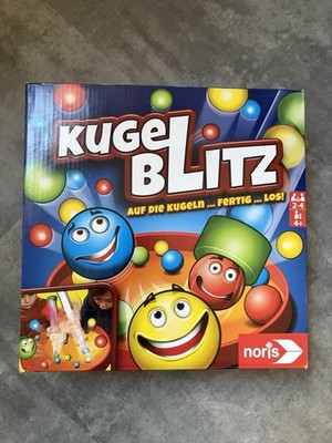 Geschicklichkeitsspiel  Kugelblitz  von Noris, sehr guter Zustand, vollständig