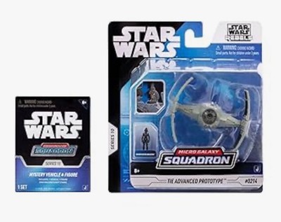 Star Wars Micro Galaxy Squadron Tie Advanced Prototype Bundle #0214 Series 1o