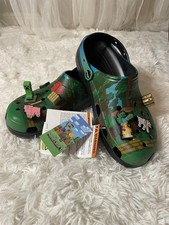 Crocs x Minecraft Men's Classic Clog Mens 10 Women  s 12 / Video Game 210829-90H