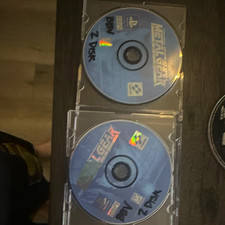 Metal Gear Solid PS1 PlayStation Disc 1 & 2 Complete Game Disc Only