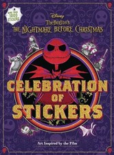 Disney Tim Burton's The Nightmare Before Christmas Celebration of Stickers ...