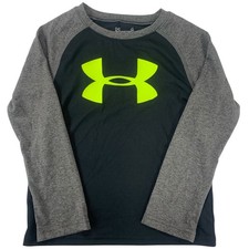 Under Armour Boys Long Sleeve T Shirt Size 4