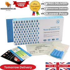 Image of Total Cholesterol Test Quick and Simple | Qucare® | 2 Tests