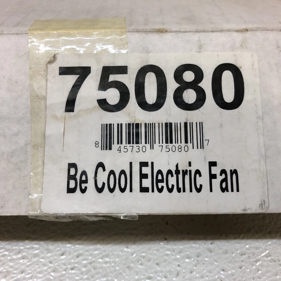 Радиаторы Be Cool 75080 электрический вентилятор квалификатор евро черный диаметр съемник стиль - - Изображение 3 из 4