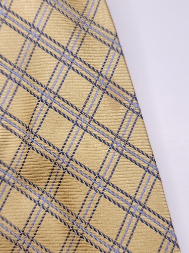 Club Room Mens Formal Necktie 52"Lx3"W Gold Neck Tie - 第 2/4 張圖片