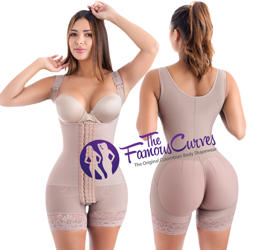 Fajas Colombianas Slimming Body Stage 2 Levanta Cola Post Surgical Girdle Shaper - Picture 7 of 9