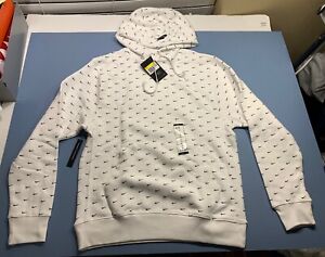 nike hoodie with small logo all over