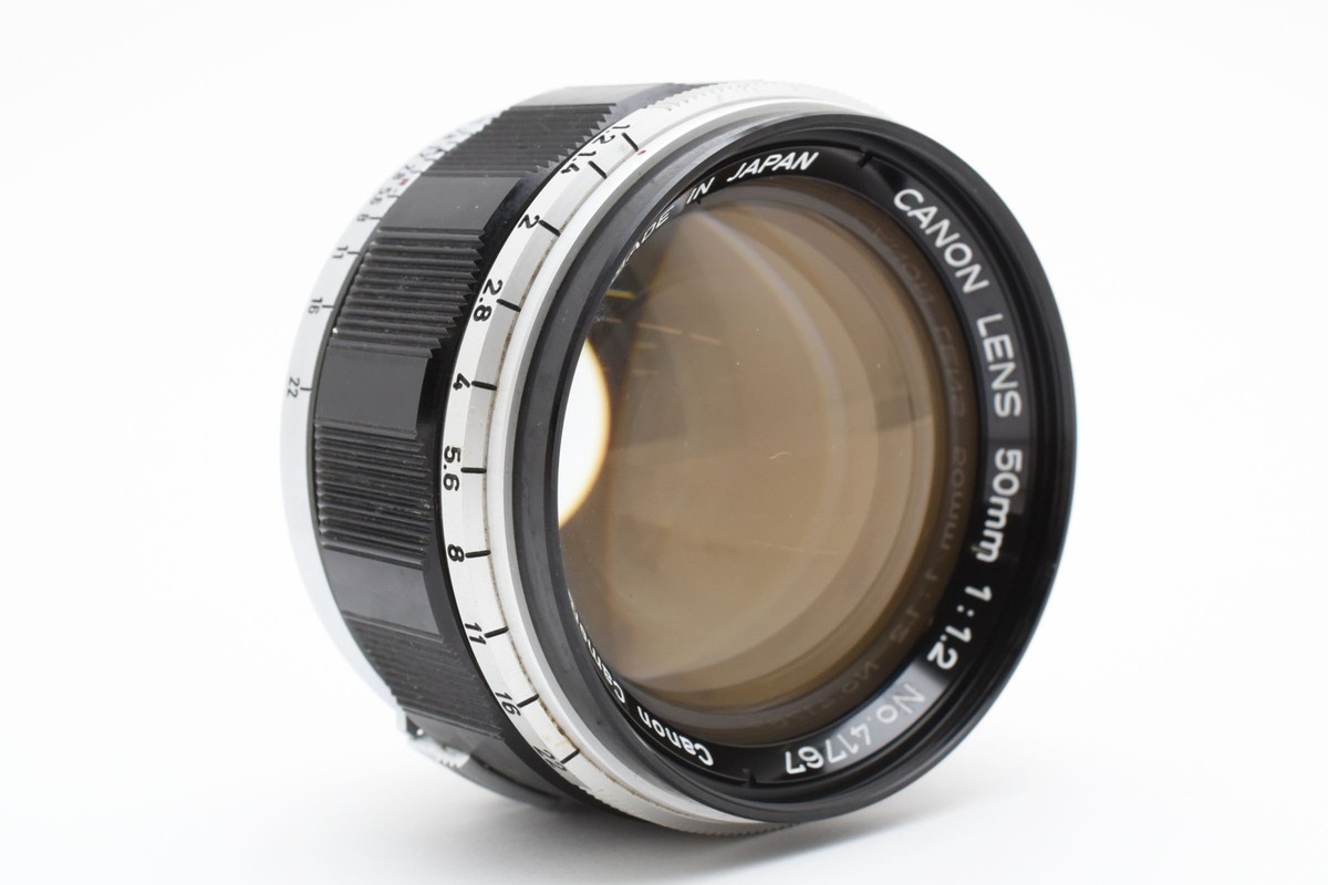 MINT] Canon 50mm f/1.2 Lens L39 LTM Leica L screw Mount From