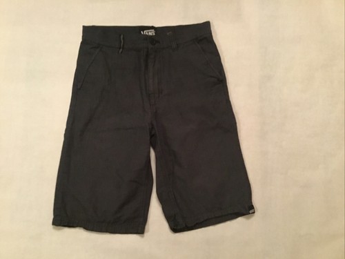 Boys Vans Shorts Size 18 Gray