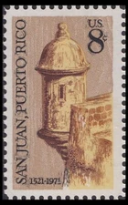 US 1437 San Juan Puerto Rico 8c single MNH 1971