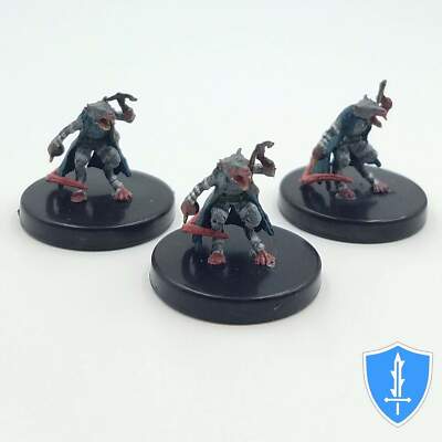 Ratfolk Grenadier x3 - City of Lost Omens #5 Pathfinder Battles D&D Miniature