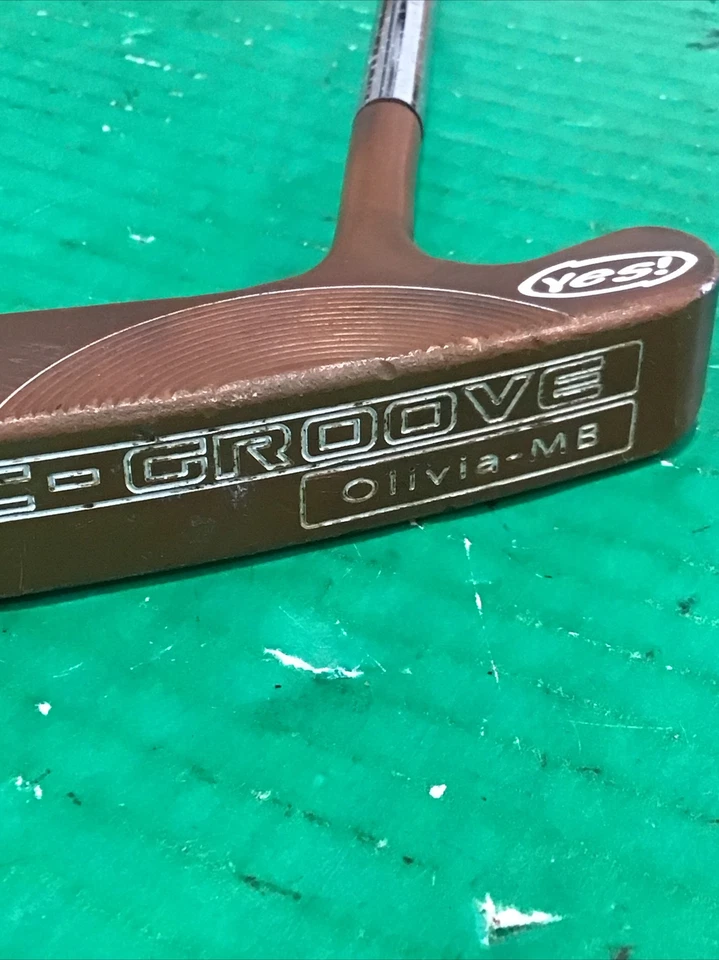 ¡SÍ! Club de golf C-GROOVE OLIVIA-MB PUTTER DIESTRO 34" agarre Golf Pride SNSR Foto 3 de 4