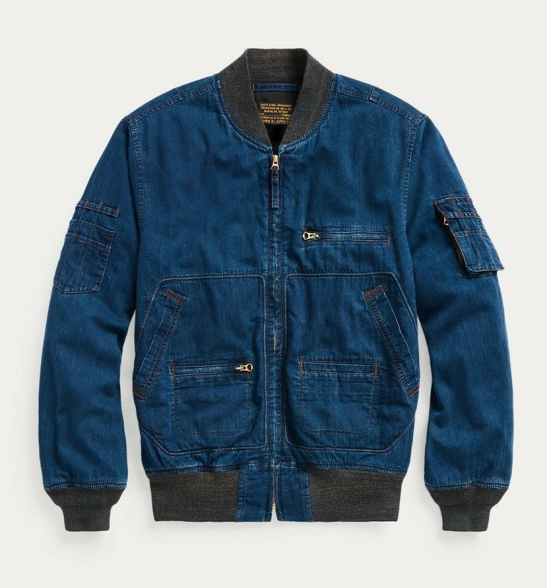 Rrl clearance bomber jacket