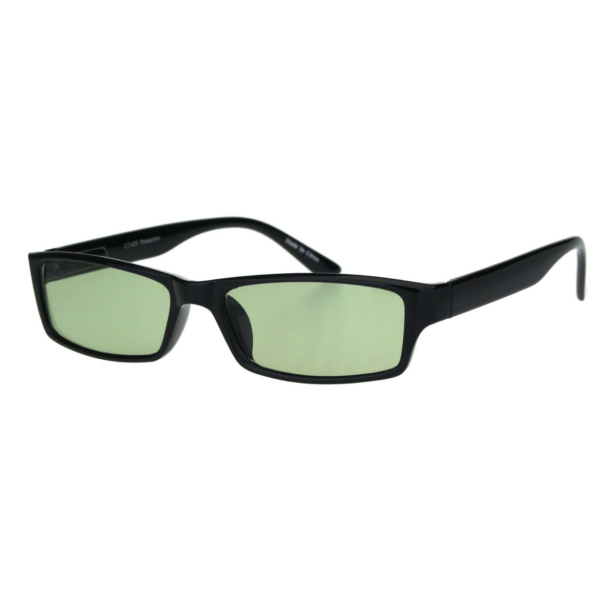 Square Unisex Sunglasses Corning Glass UV400 Polarized Nylon Spring Hinge UV400 Protection Sunglasses with Metalless Screwless Spring  main image 3