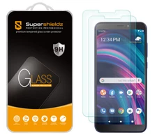 [2-Pack] Supershieldz Tempered Glass Screen Protector for BLU View 3 (B140DL)