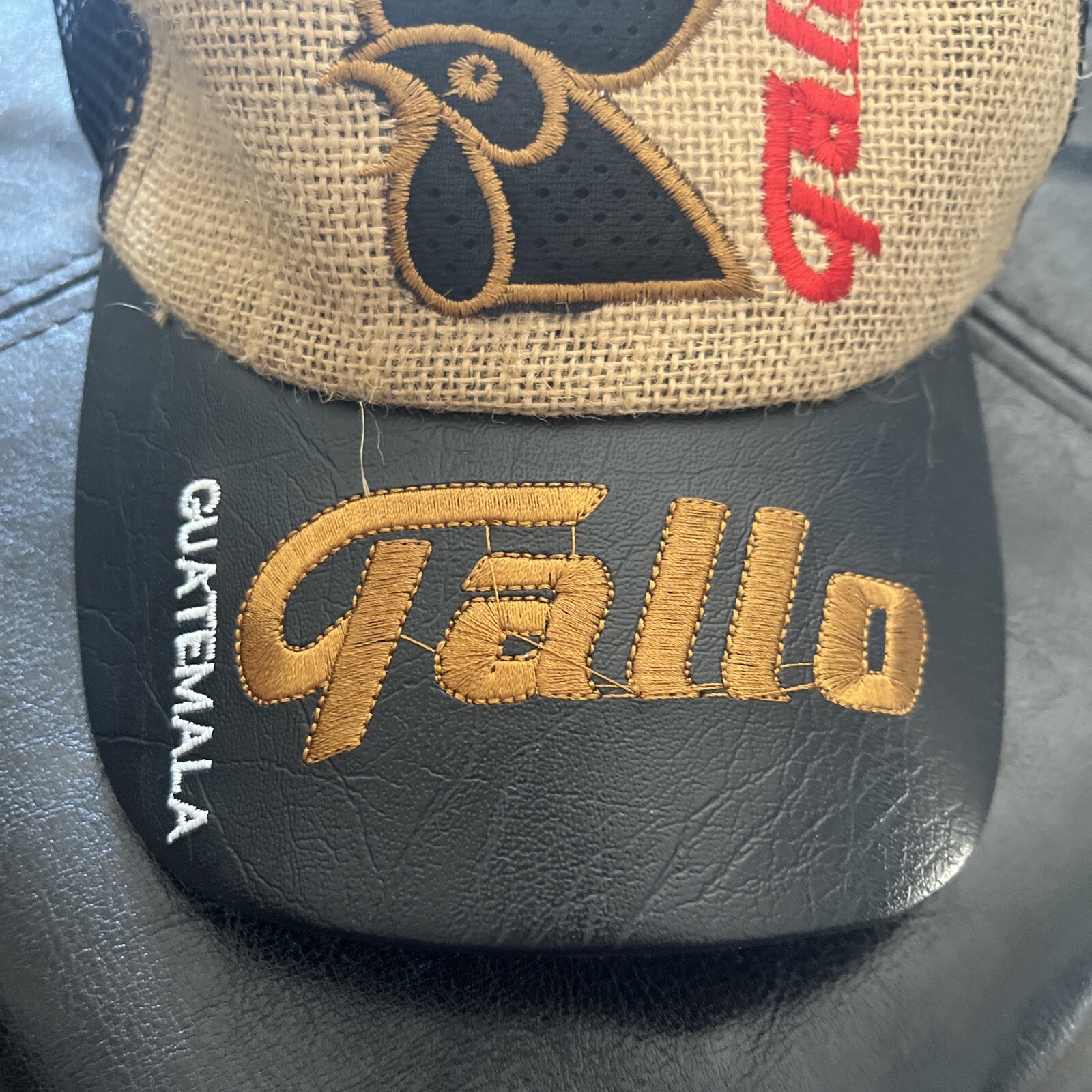 gallo rooster SnapBack Hat Cap Adjustable Mesh - image 2