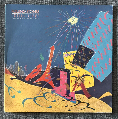 The Rolling Stones Still Life-American Concert 1981 (US) 1982 LP (COC 39113)