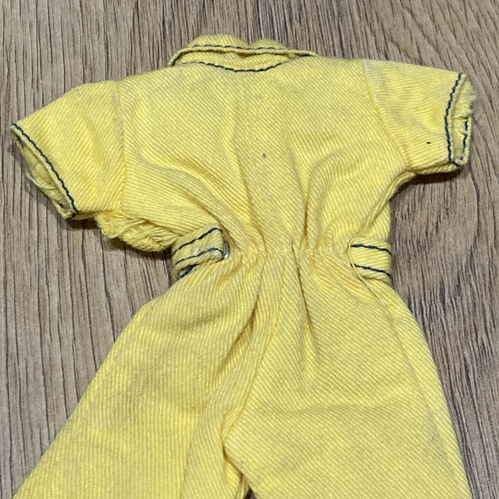Pedigree Sindy Doll Free Wheeling Yellow Jumpsuit Outfit (Ref 44072) 1980 8