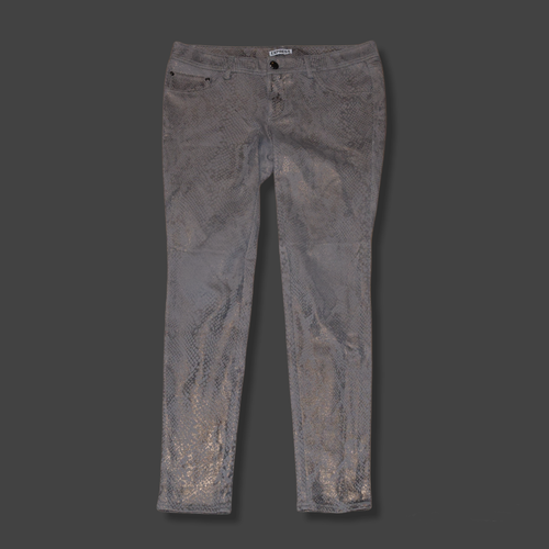 Snake Print Stretchy Skinny Pants 
