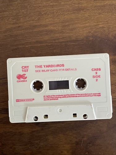 RARE Vintage THE YARDBIRDS Cassette Tape - 第 3/4 張圖片