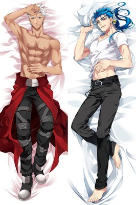 Anime Fate Stay Night Archer Lancer Bl Dakimakura Pillow Case Cover 150x50cm Ebay