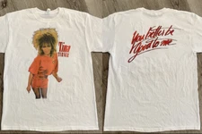Vintage Tina Turner You Better Be Good to Me 1985 Private T-shirt, size S-5XL
