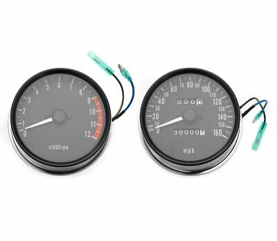 MPH Speedometer Odometer Tachometer Gauge Kawasaki KZ900 Z1 KZ1000 1973 - 1980 - Bild 1 von 2
