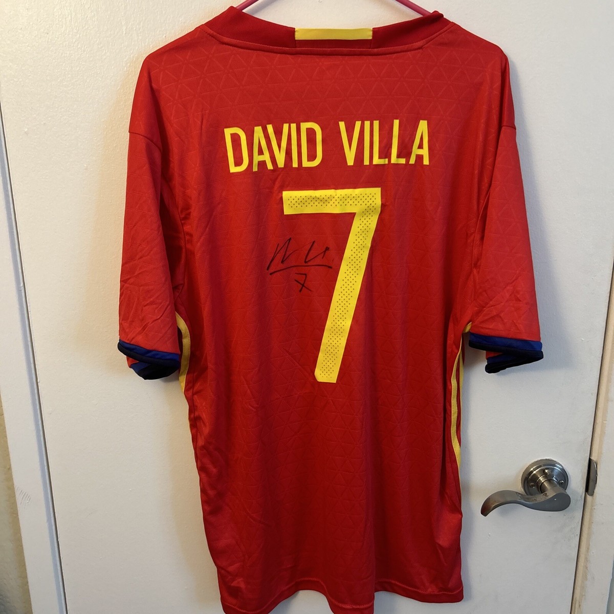 Mサイズ　サッカーユニフォーム　David Villa ダビドビジャ　バルセロナ Mサイズ サッカーユニフォーム David Villa ダビドビジャ バルセロナ