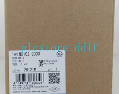 1PC Omron NX102-9000 NX1029000 CPU Unit New Expedited Shipping