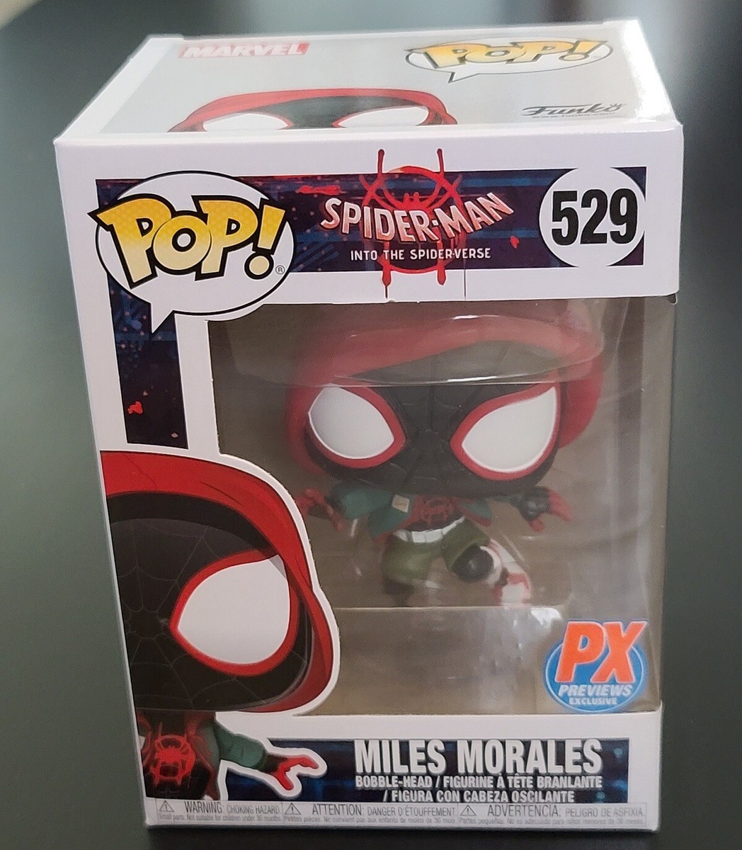 ファンコPOP！529 スパイダーバース　マイルズ Funko Pop Spider-Man Into Spiderverse Casual Miles Morales