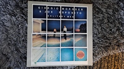 Giorgio Moroder & Joe Esposito Solitary LP Album Vinyl - Schallplatte 
