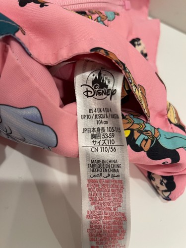 Disney Store Princess Reversible Hooded Jacket SZ 4 read description - Picture 2 of 4