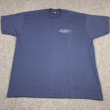 Vintage 90s Single Stitch T-Shirt XXL Dixie Yarns Embroidered Tee Made In USA