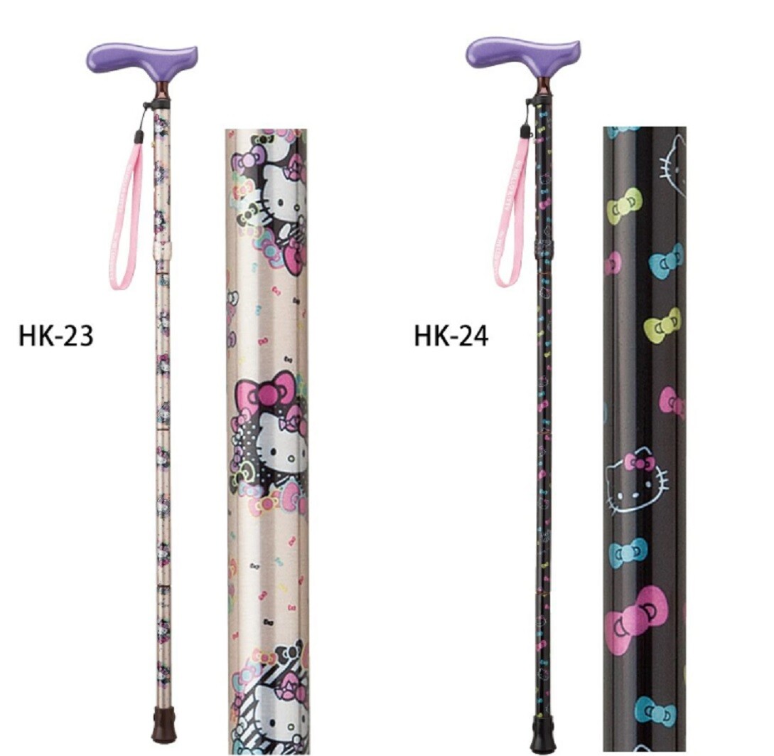 Hello Kitty folding cane, adaptable height: 59-67 inches, Sanrio license | eBay