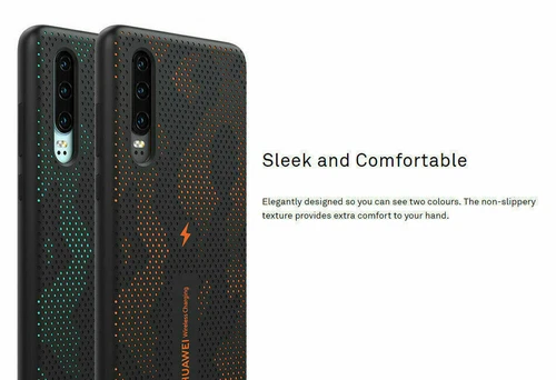 Genuine Huawei P30 Phone Magnetic Wireless Charging Back Case Slim Hard Cover - Picture 6 of 14