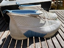 Nike Air Jordan 15 XV OG Columbia Blanco Azul Tenis 136029-141 Para hombres Talla 12