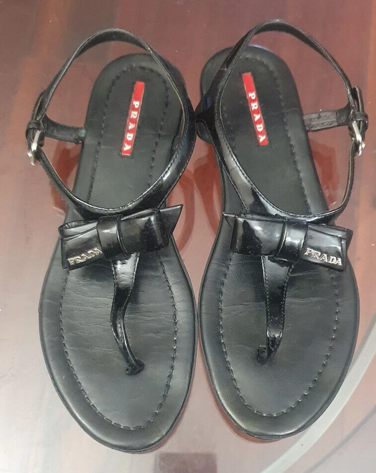 Prada strap clearance sandals