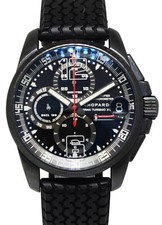 Chopard Mille Miglia GT XL Chrono Black DLC Steel Mens 44 Watch B/P 16/8459-3013