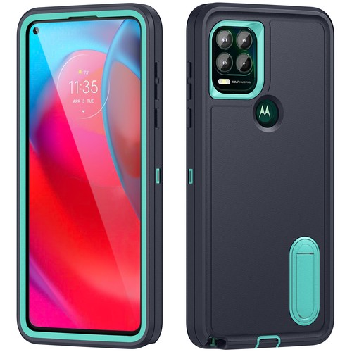 Hard Stand Rugged Case Hybrid Phone Cover For Motorola Moto G 5G G Stylus Google - Picture 12 of 54
