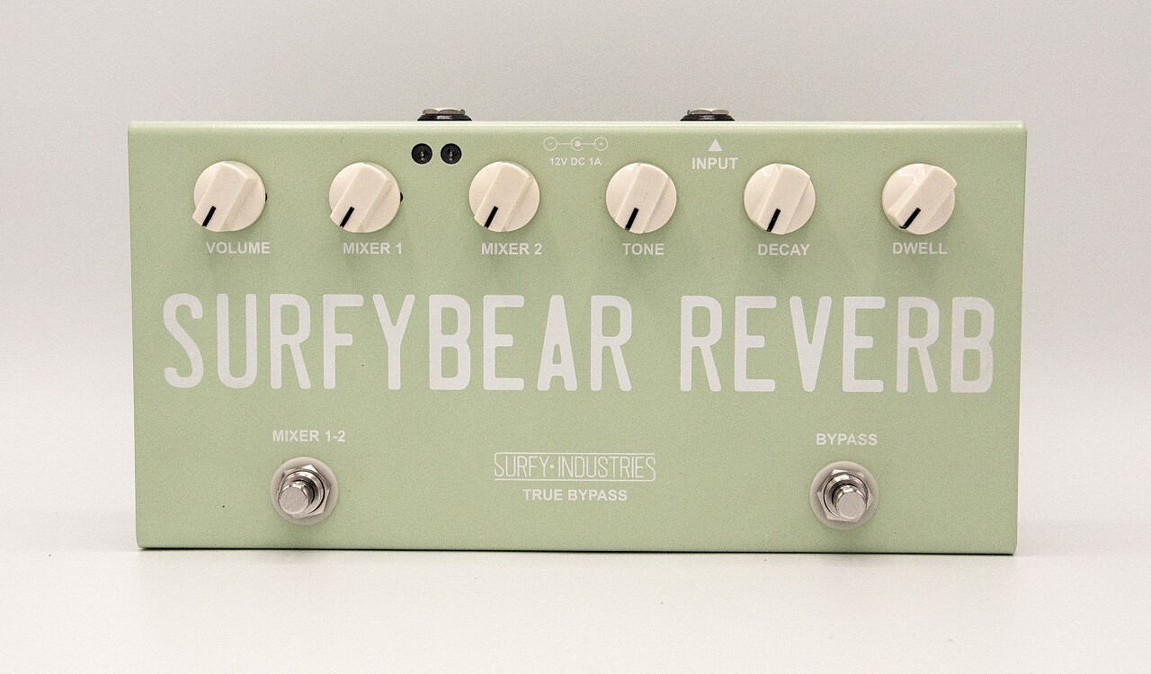 SURFY INDUSTRIES Педаль для серфинга SurfyBear Pedal Compact Surf Green (версия 1.1)