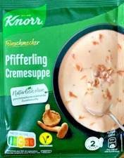 KNORR Chanterelle Cream Soup PFIFFERLING CREMESUPPE Exp 6/26 Free Shipping
