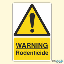 Warning Rodenticide Sign