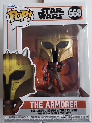 Funko Pop! The Mandalorian - The Armorer Con Martello - Figura In Vinile 9,5 Cm