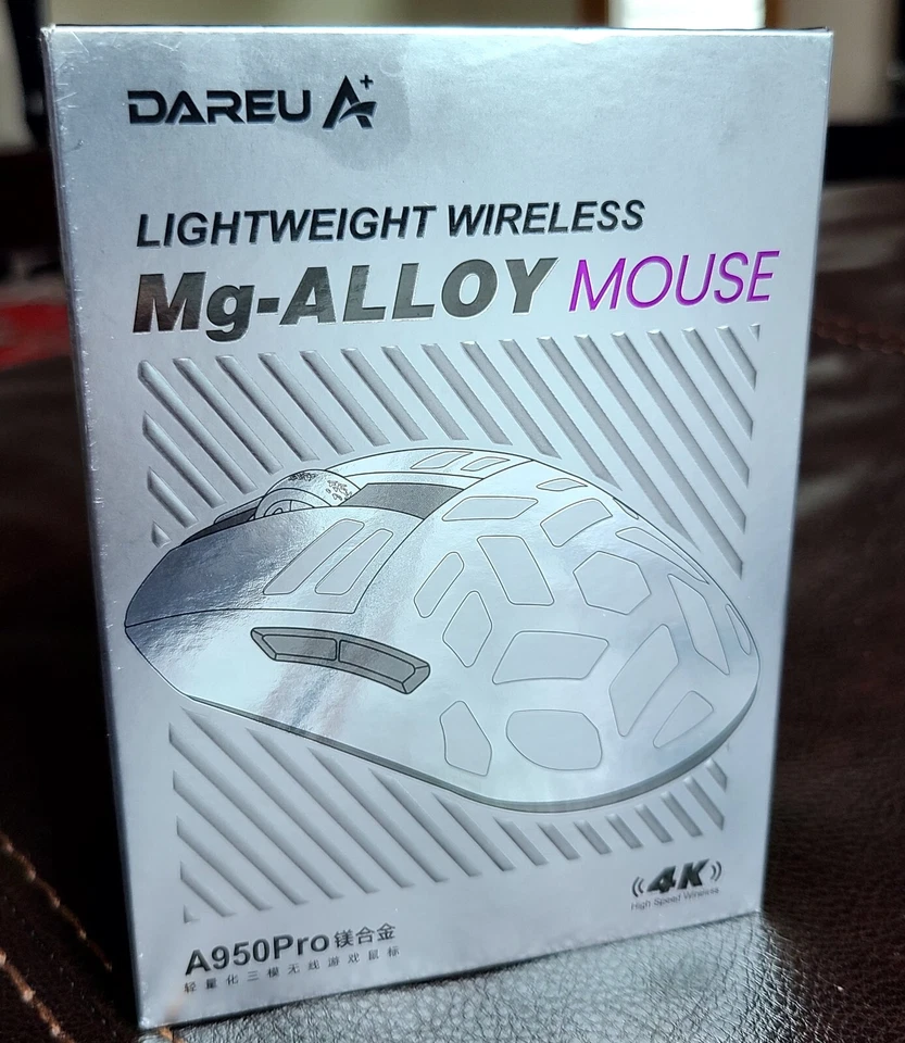 DAREU A950pro Al-Mg Alloy 4K Wireless Gaming Mouse:55g Ultra-Lightweight,Magn... - Image 2 of 4