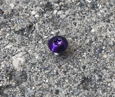 Purple Button T15 Torx Screw Pivot For Benchmade Griptilian 550 551 553 Knife