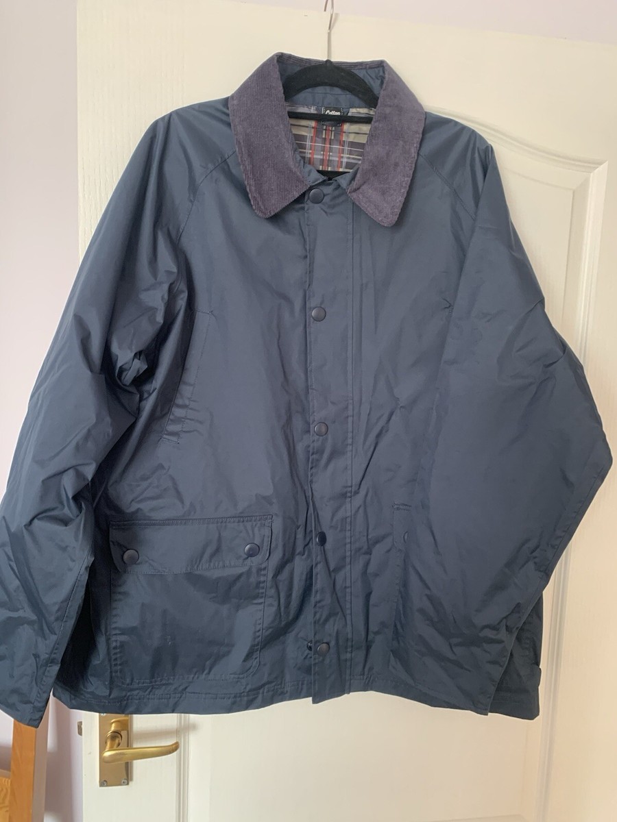 Mens/Ladies Jacket Cotton Traders 2XL Navy Blue Waterproof Jacket