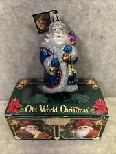 NWT 2001 MERCK FAMILY'S OLD WORLD CHRISTMAS Laplander Father Ornament 5”