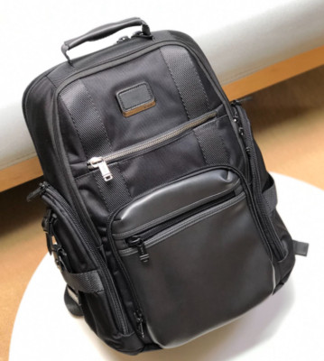 tumi nylon backpack