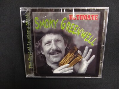 NEW sealed Ultimate Smoky Greenwell CD harmonica blues Louisiana 