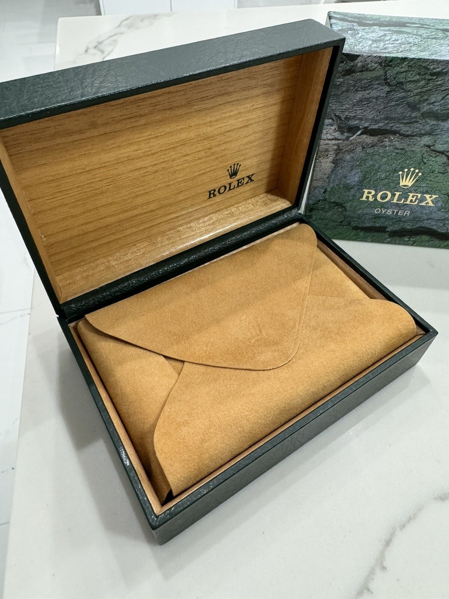Authentic ROLEX Explorer i 14270 Watch Box COMPLETE SET Holder